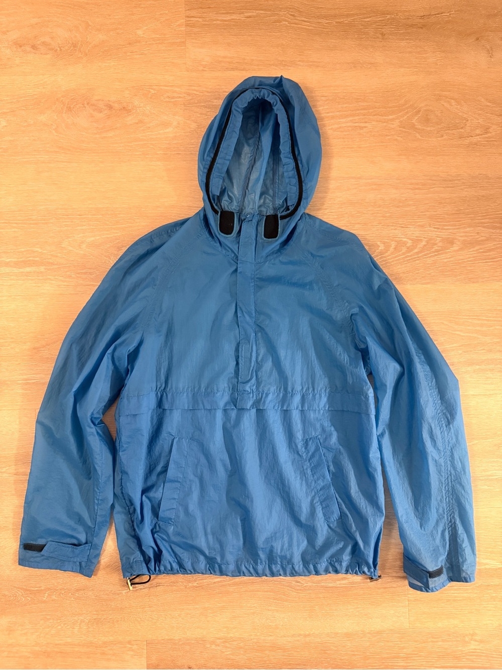 Theory Lightweight Blue Medium Windbreaker